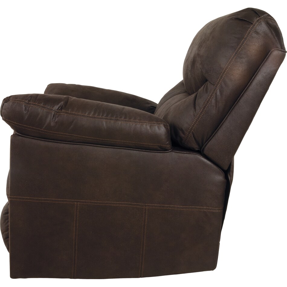 boxberg dark brown recliner   