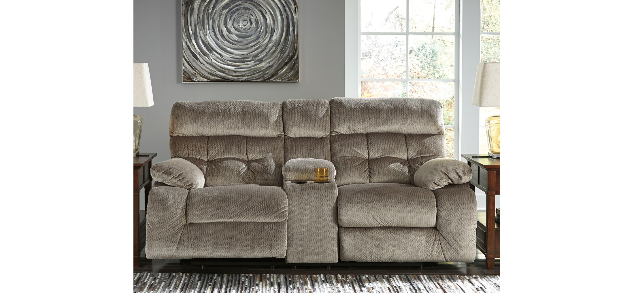 brassville power reclining sofa