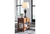 breegin brown oc end chairside table t   