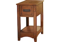 breegin brown oc end chairside table t   