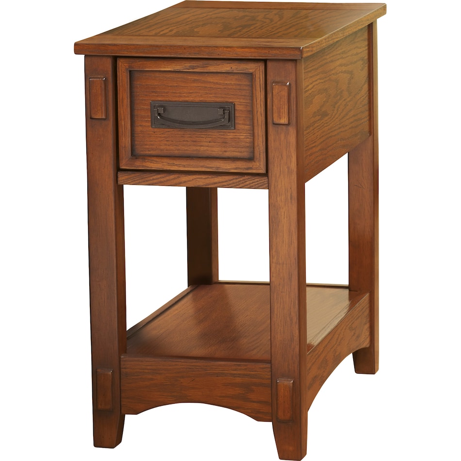 breegin brown oc end chairside table t   