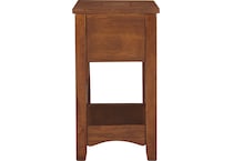 breegin brown oc end chairside table t   