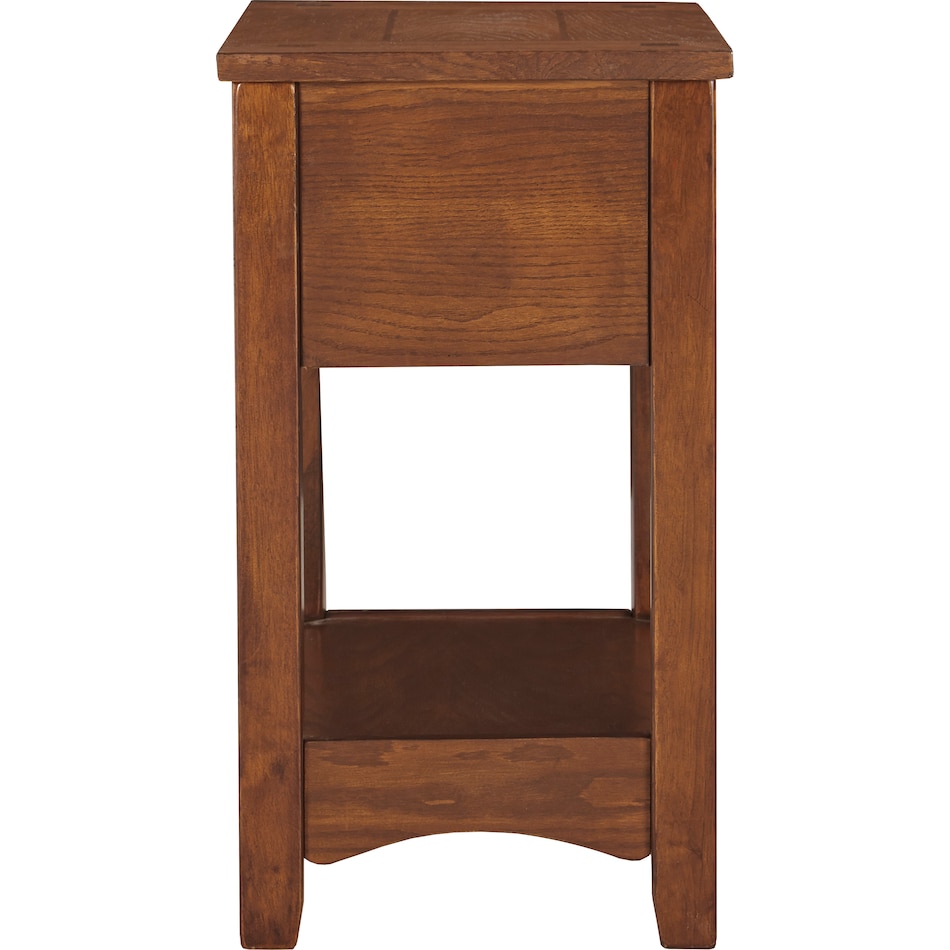 breegin brown oc end chairside table t   