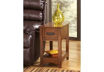 breegin brown oc end chairside table t   