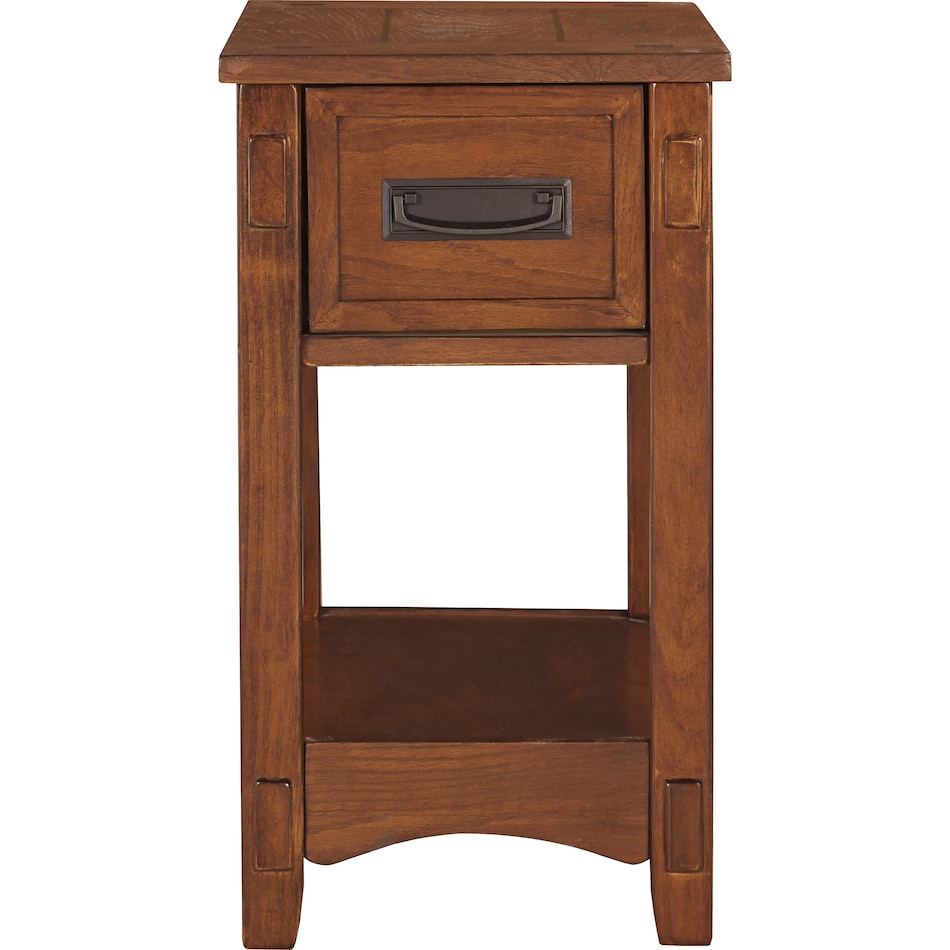 breegin brown oc end chairside table t   