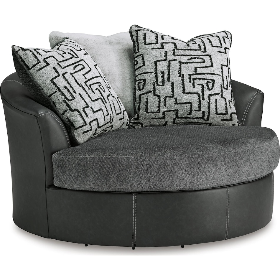 brixley pier living room dark gray st stationary fabric chair   