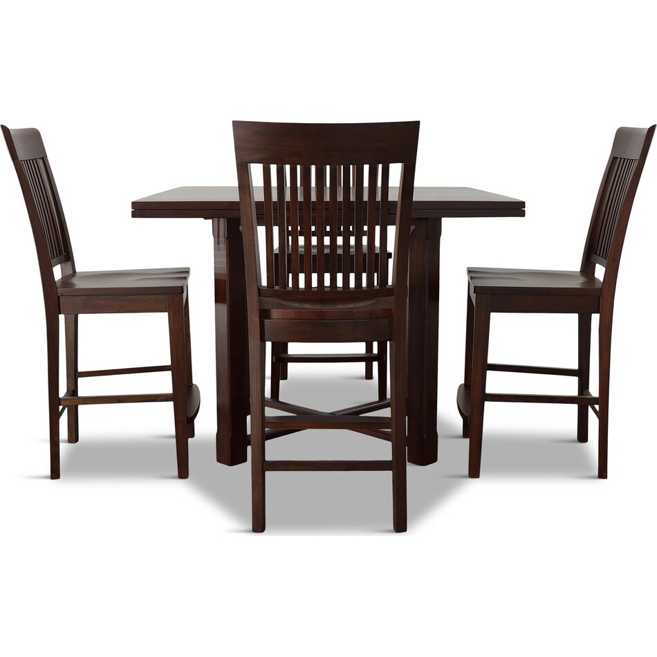 brompton dining brown dr dining table ctr hgt   