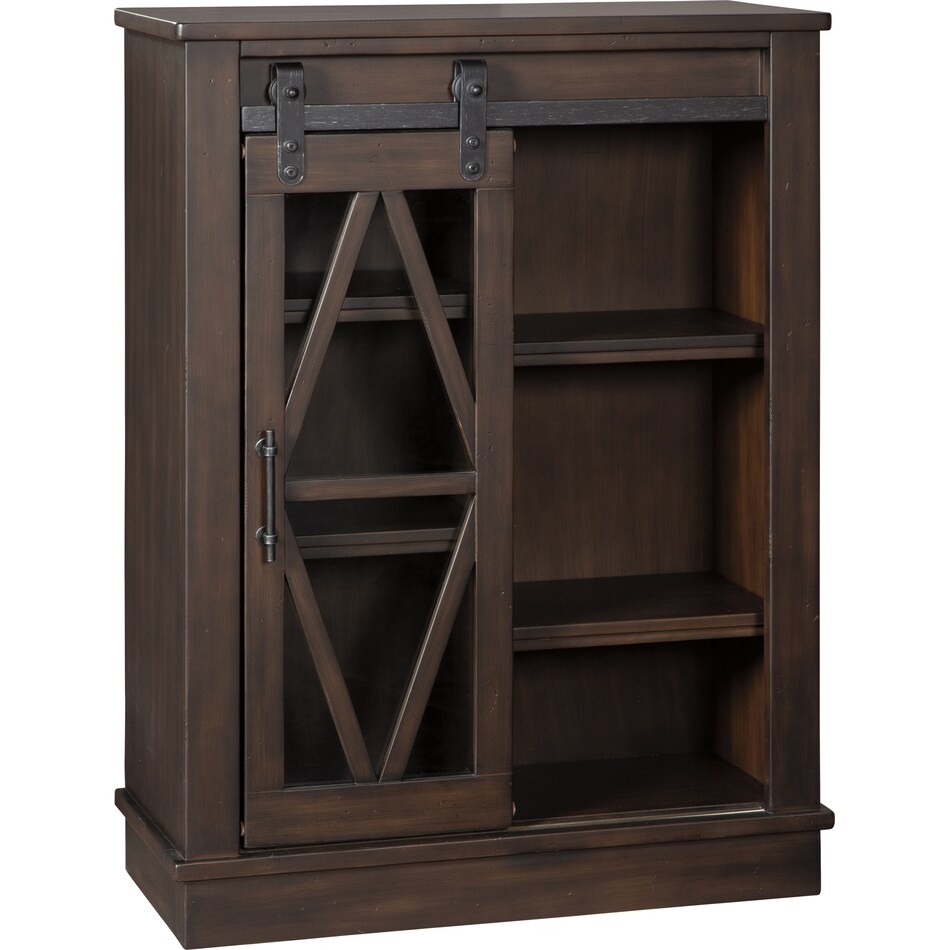 bronfield brown accent cabinet a  
