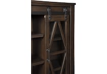 bronfield brown accent cabinet a  