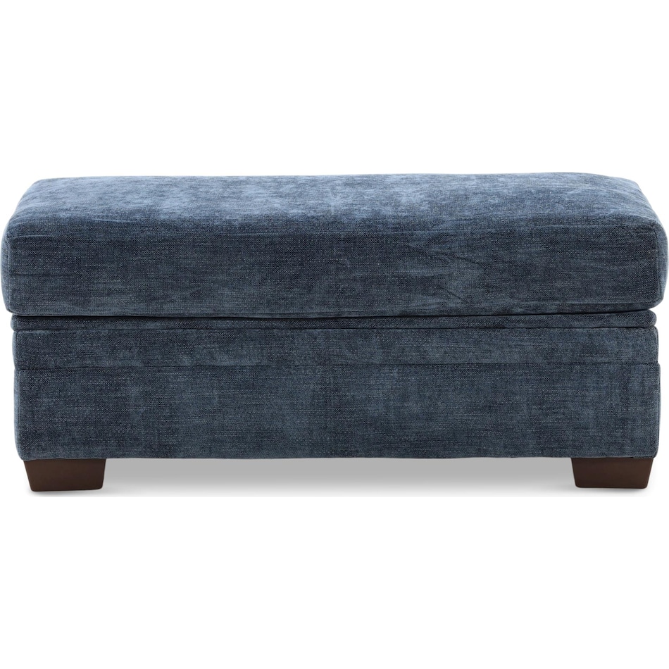 bronte living room blue st stationary fabric ottoman   