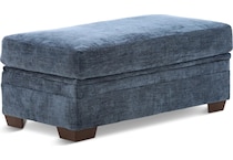 bronte living room blue st stationary fabric ottoman   