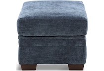 bronte living room blue st stationary fabric ottoman   