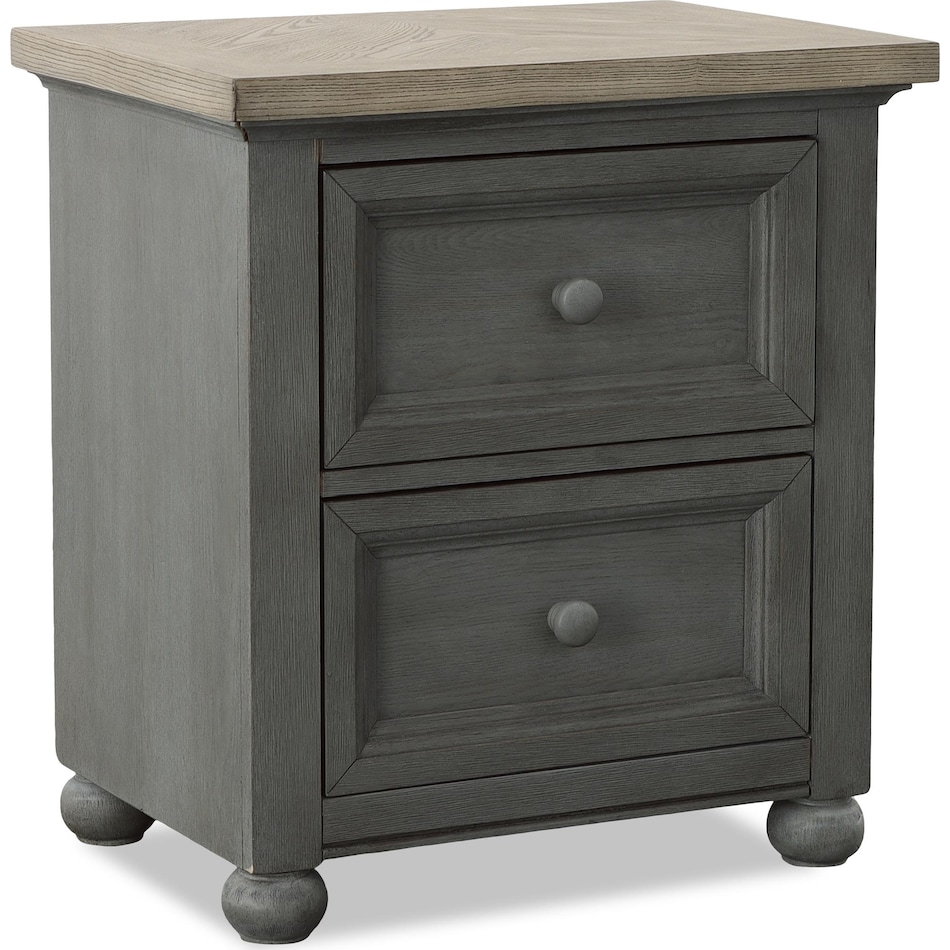 brooklyn youth bedroom blue br youth nightstand   
