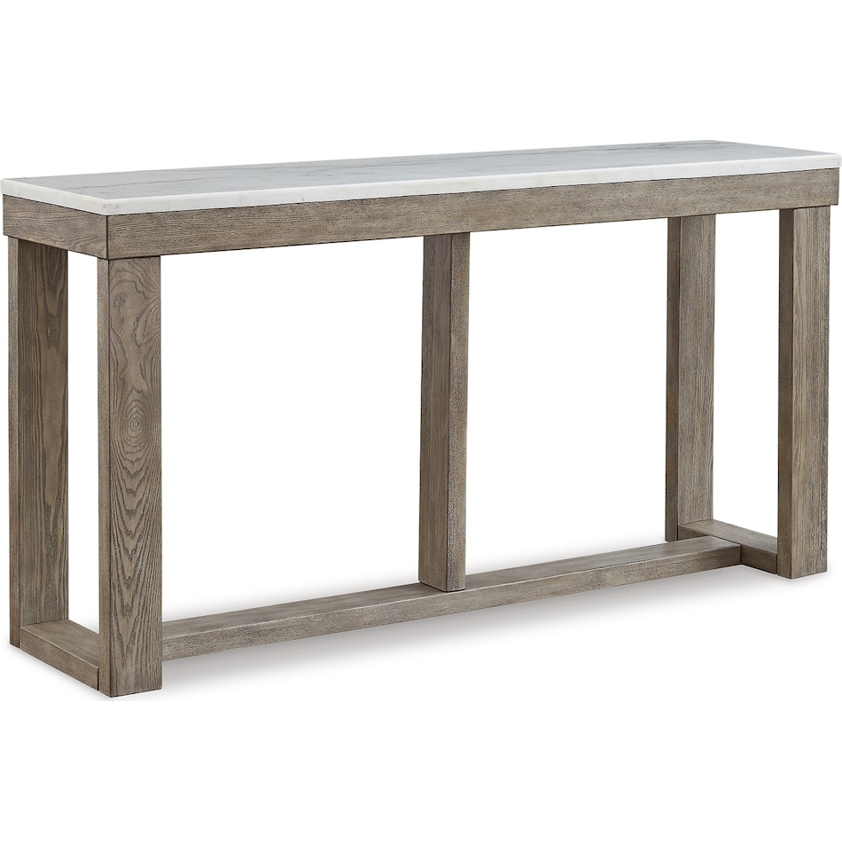 brown   ivory oc sofa table t   