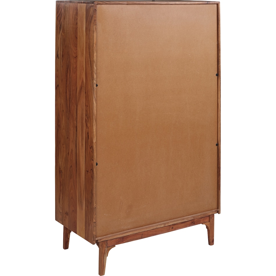 brown accent cabinet a  