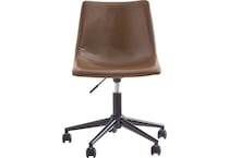 brown desk chair h   