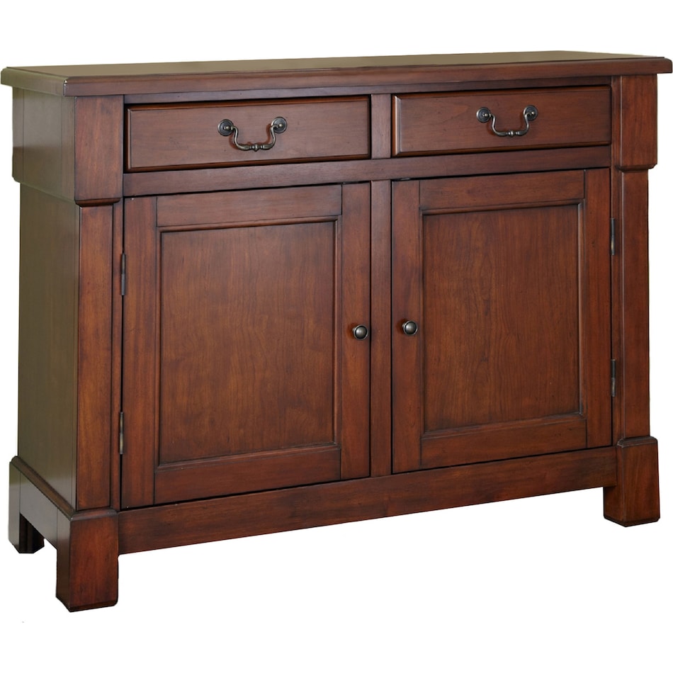 brown dr buffet server    