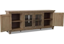 brown et entertainment console   