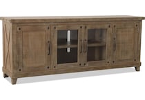 brown et entertainment console   