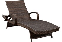 brown lounge chair p   