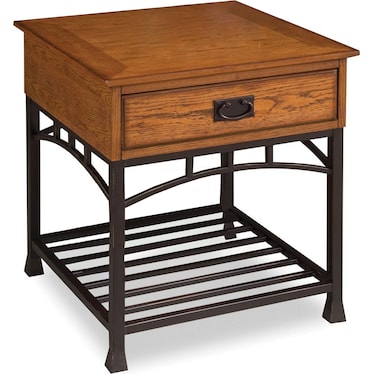 Modern Craftsman End Table