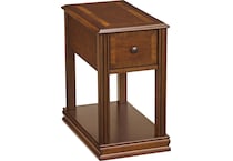 brown oc end chairside table t   