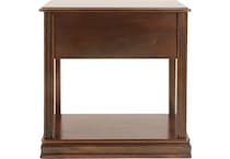 brown oc end chairside table t   