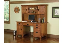 brown of desk    