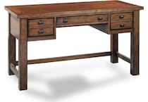 brown of desk    