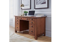 brown of desk    