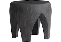 brown ot outdoor end table   