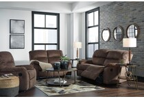 brown reclining sofa   