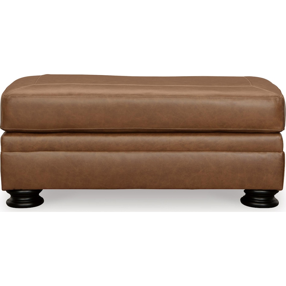 brown st stationary fabric ottoman   