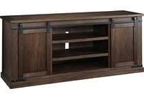 budmore brown inch tv stand w   