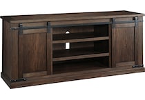 budmore brown et entertainment console w   