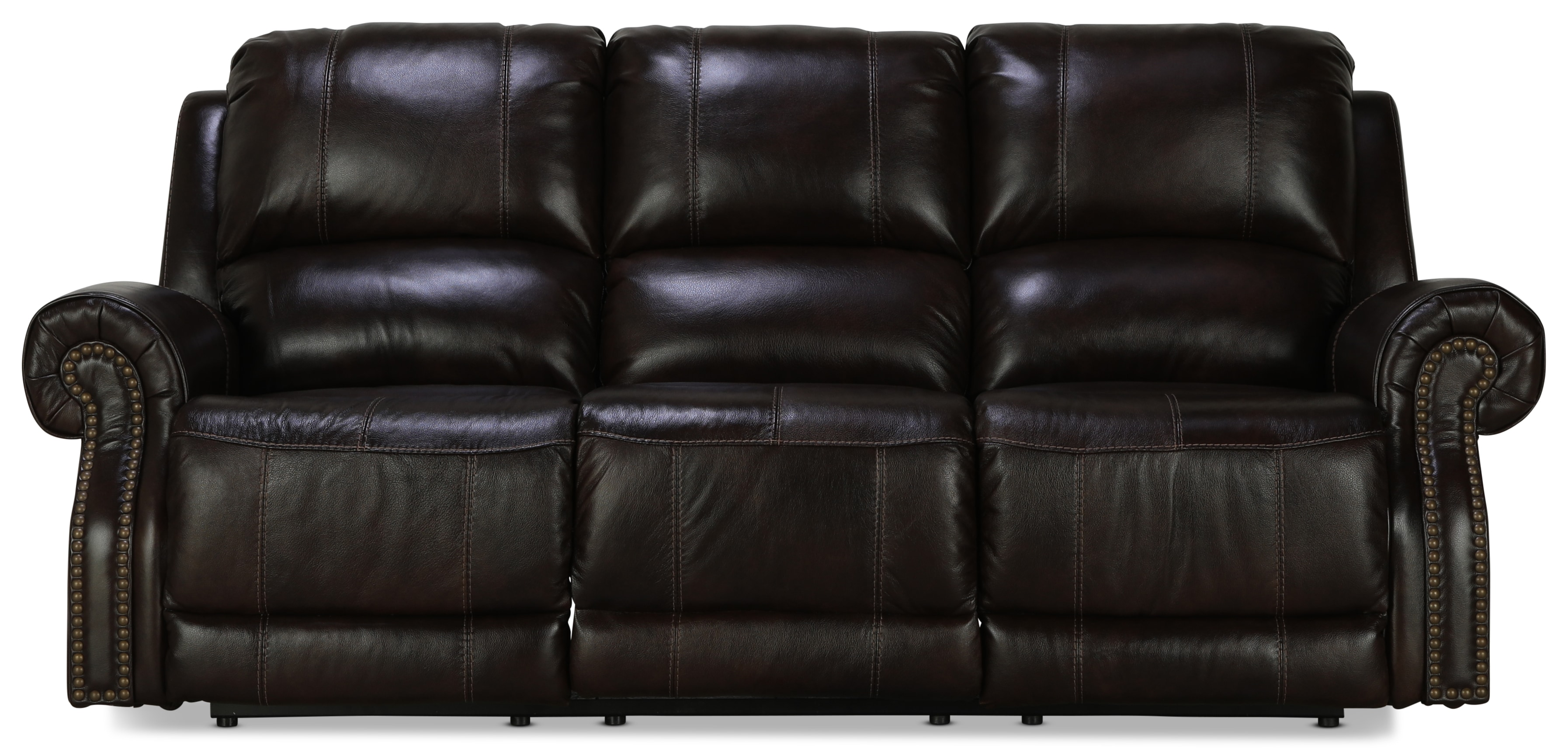 Buncrana Dual Power Leather Recliner