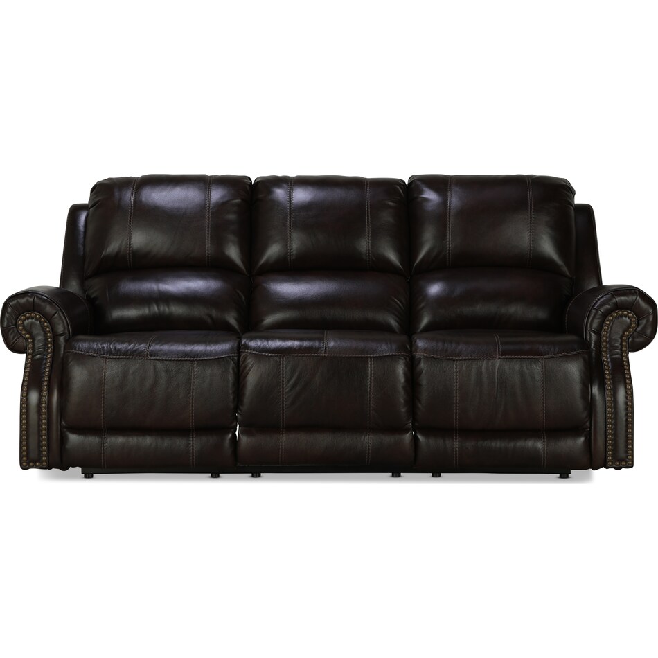 Buncrana Dual Power Leather Recliner