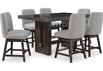 burkhaus dining dark brown dr packages dd  