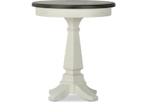 caden white oc end chairside table   