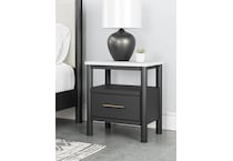 cadmori black bedroom white b   