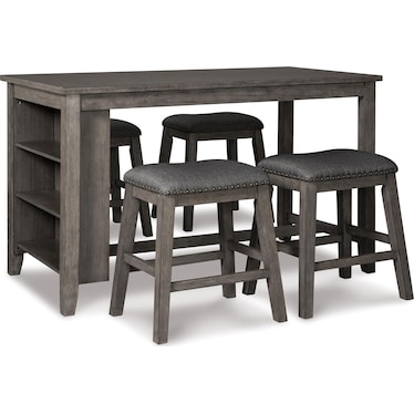 Caitbrook 5-Piece Counter Dining Set