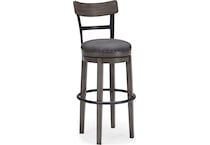 caitbrook gray dr counter stool w group d   