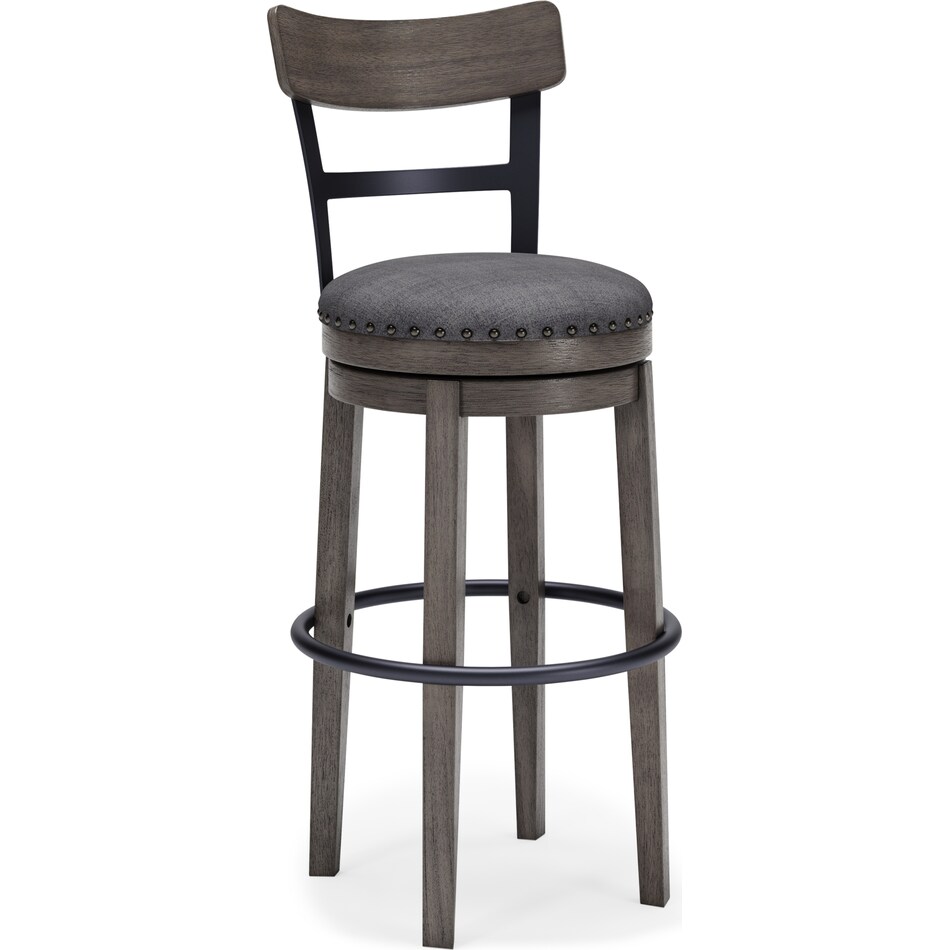 caitbrook gray dr counter stool w group d   