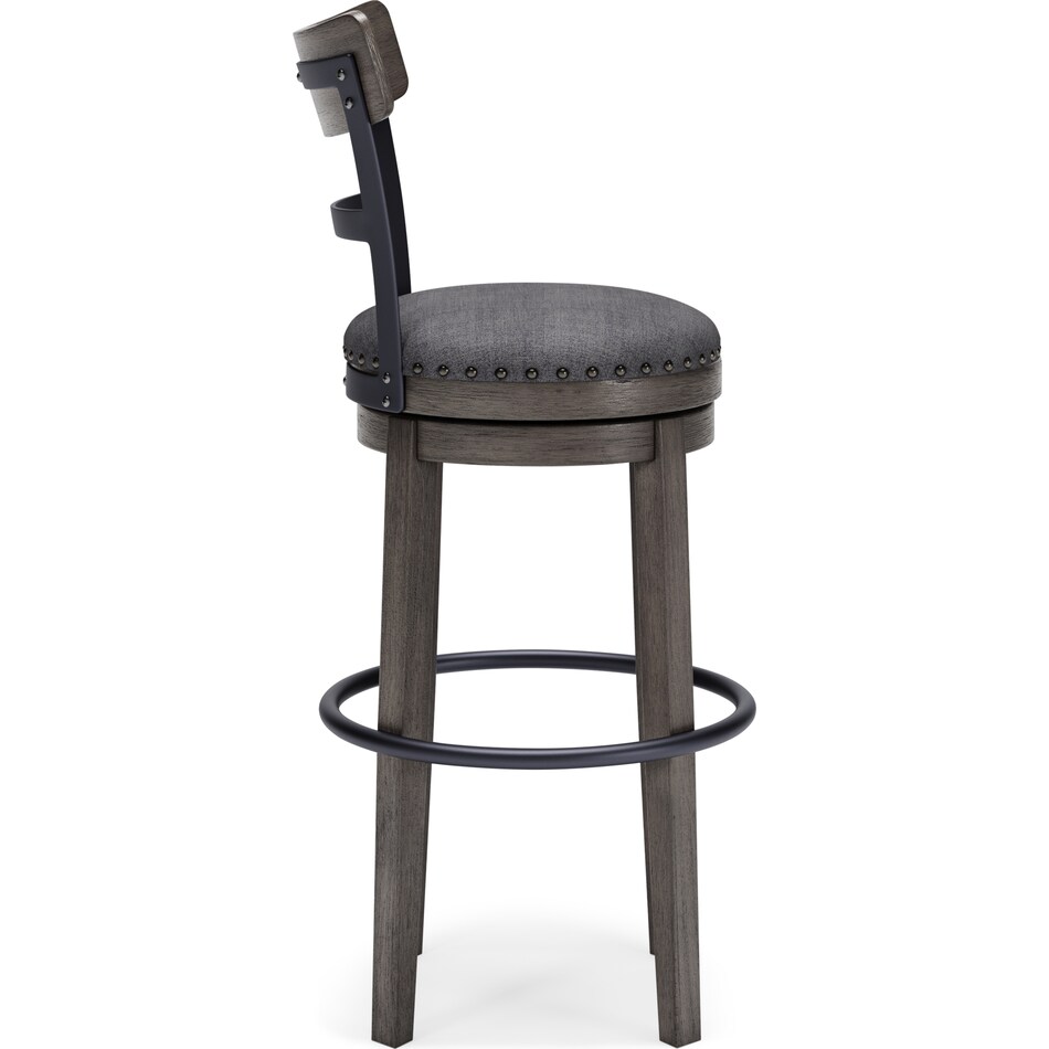 caitbrook gray dr counter stool w group d   