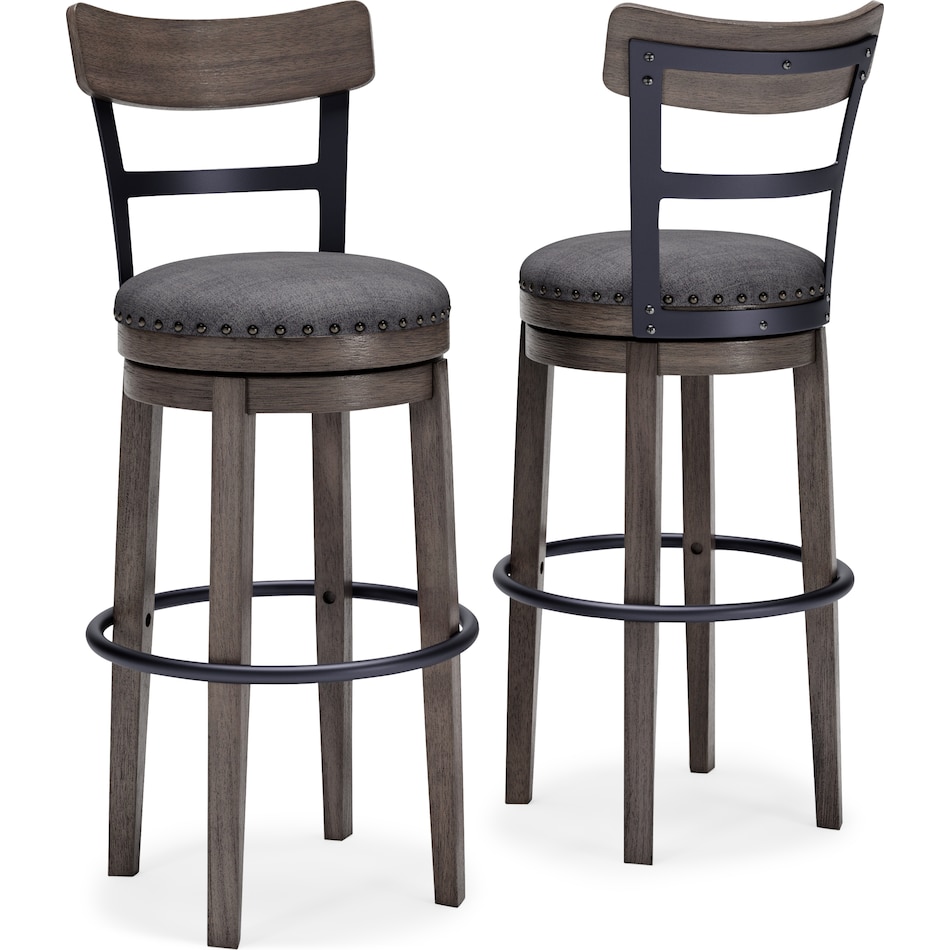 caitbrook gray dr counter stool w group d   