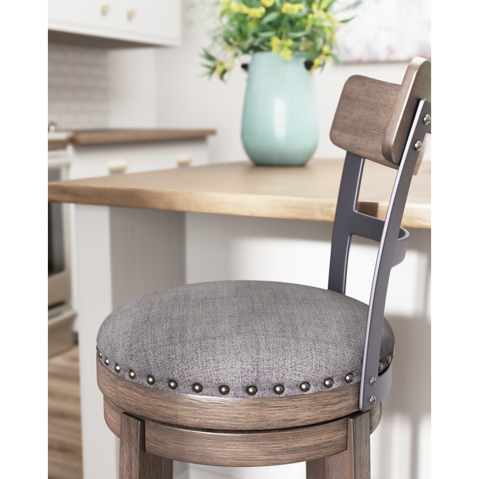 caitbrook gray dr counter stool w group d   