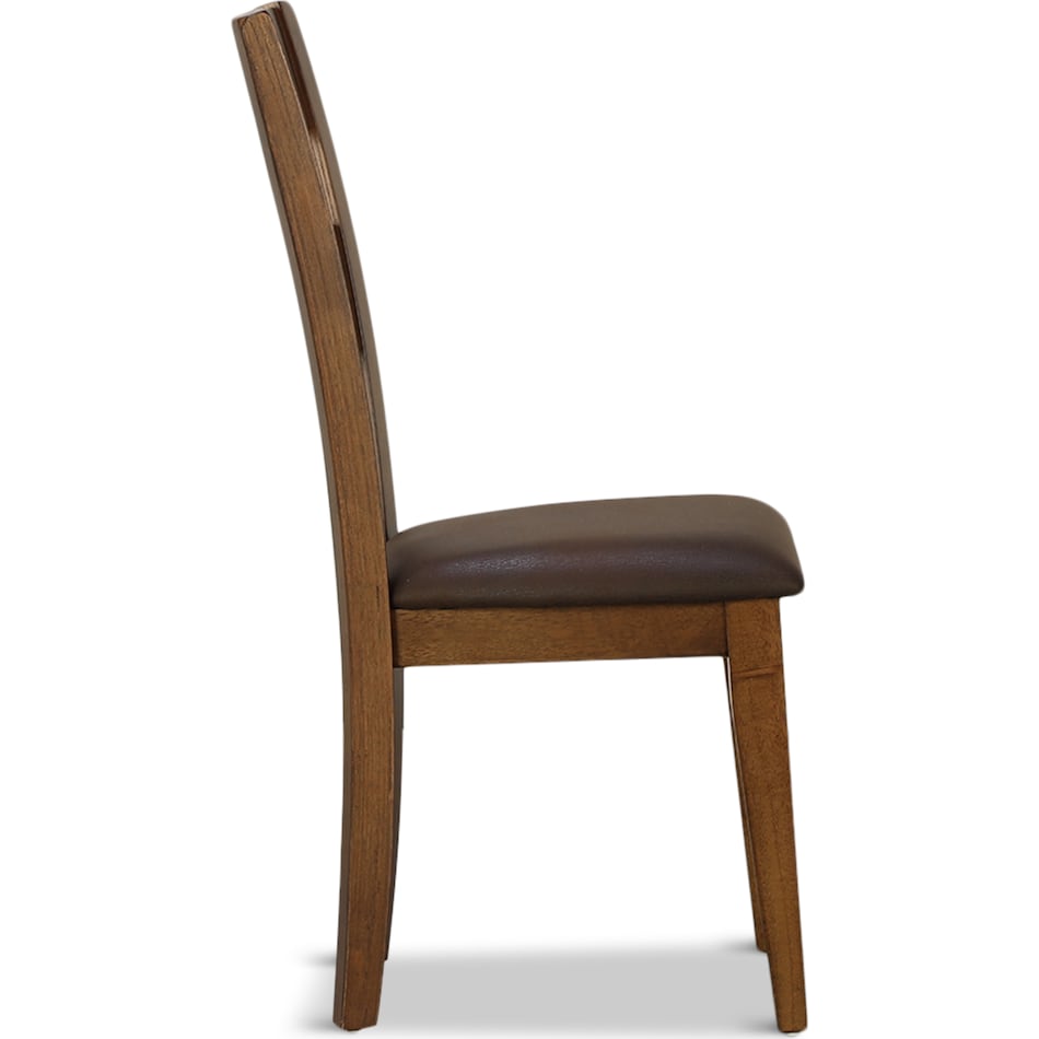 callie brown dr side chair   