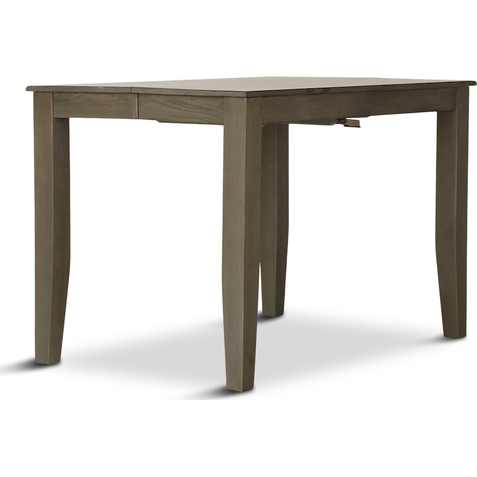 callie gray dr dining table ctr hgt   