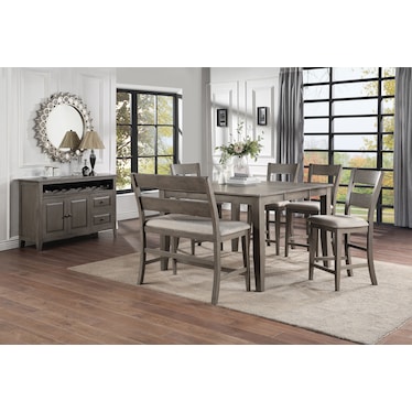 Callie 5-piece   Counter Dining Room Set