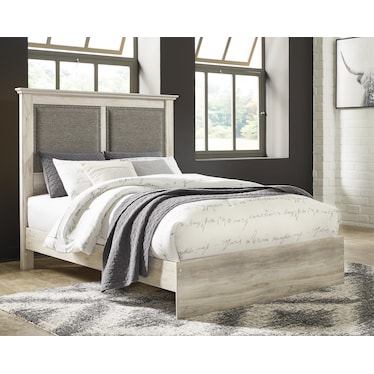 Cambeck King Upholstered Panel Bed